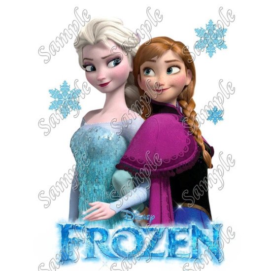 Frozen Elsa Anna Heat Iron On Transfer for T shirts N29 (KRAFTYME.COM)