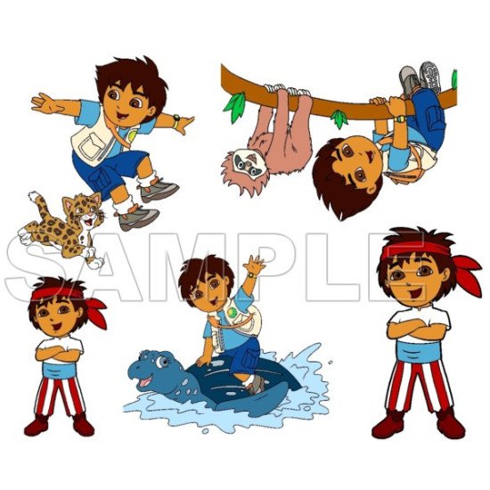 Go Diego Go  T Shirt Iron on Transfer    N1 (KRAFTYME.COM)