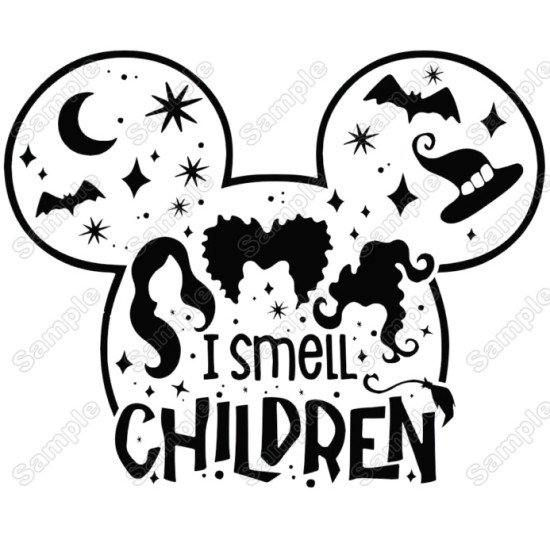 Halloween I smell Children Heat Iron On Transfer Vinyl HTV (KRAFTYME.COM)