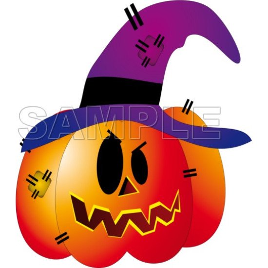 Halloween pumpkin  Heat Iron On Transfer for T shirts N10 (KRAFTYME.COM)