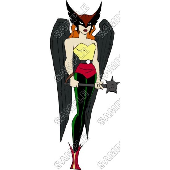 Hawkgirl Super Heroes T  Shirt Iron on Transfer  N3 (KRAFTYME.COM)