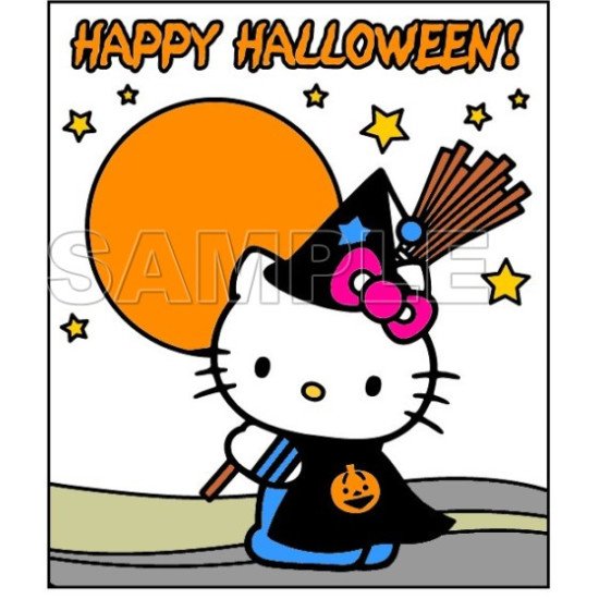 Hello Kitty Halloween T Shirt Iron on Transfer    N1 (KRAFTYME.COM)