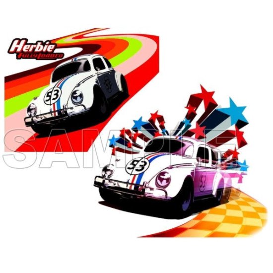 Herbie Fully Loaded  Heat Iron On Transfer for T shirts N1 (KRAFTYME.COM)