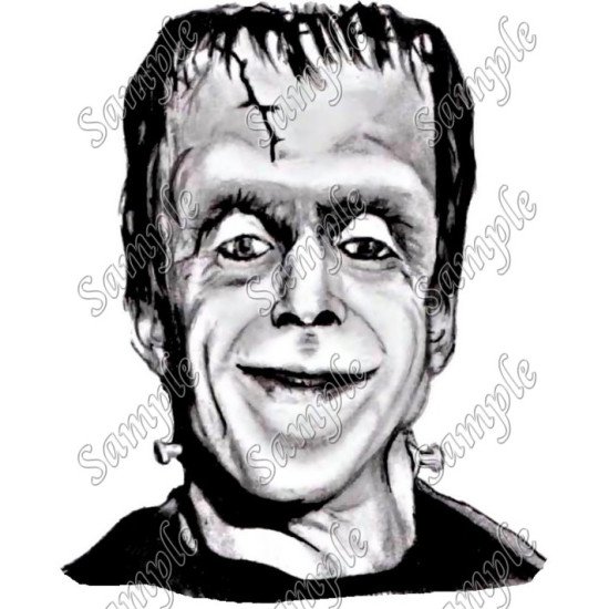 Herman Munster  T Shirt Iron on  Transfer  N1 (KRAFTYME.COM)