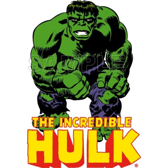 Hulk  Heat Iron On Transfer for T shirts N1 (KRAFTYME.COM)