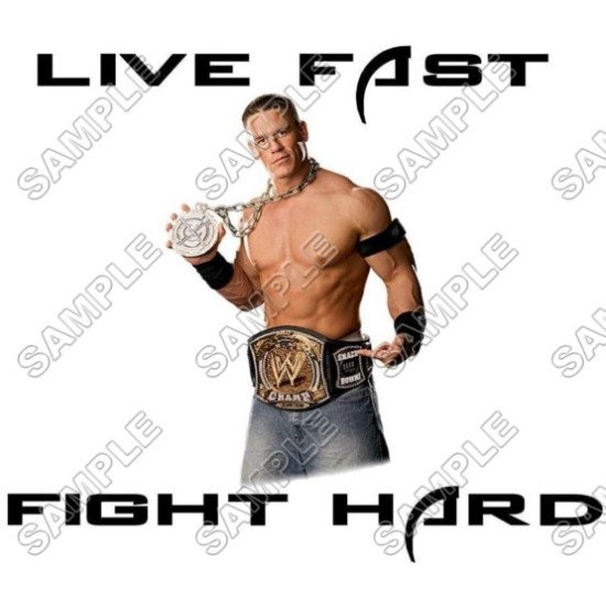 John Cena  T Shirt Iron on Transfer  N1 (KRAFTYME.COM)