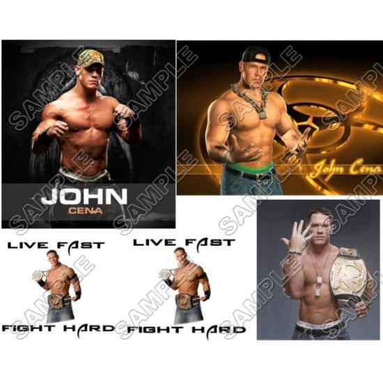 John Cena  T Shirt Iron on Transfer    N2 (KRAFTYME.COM)