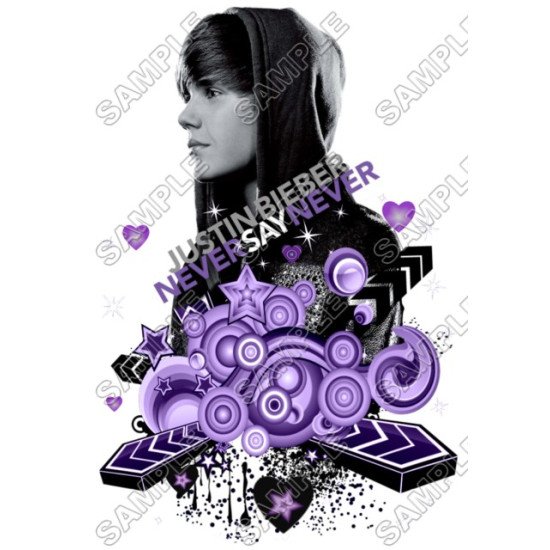 Justin Bieber T Shirt  Iron on Transfer   N12 (KRAFTYME.COM)