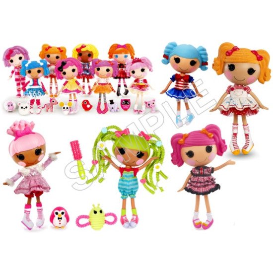 Lalaloopsy  T Shirt Iron on Transfer  N17 (KRAFTYME.COM)