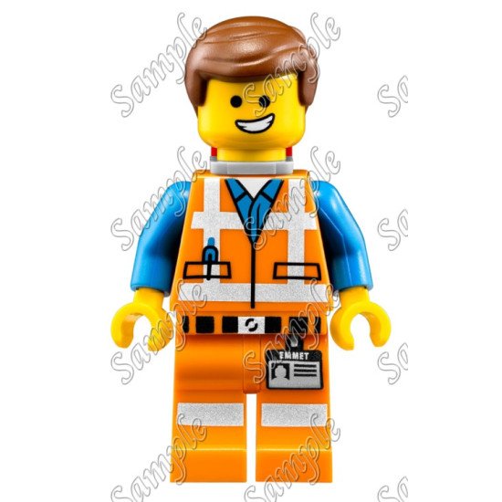 Lego Movie Emmet  T Shirt Iron on Transfer    N1 (KRAFTYME.COM)