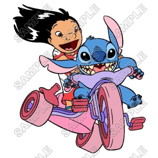 Lilo and  Stitch  T Shirt Iron on Transfer  N7 (KRAFTYME.COM)