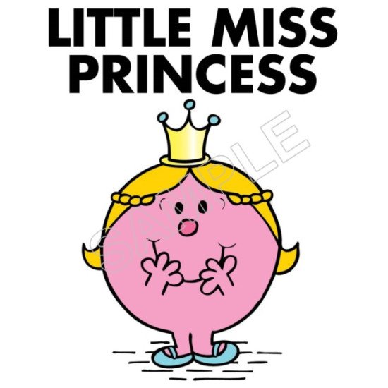 Little Miss Princess  T Shirt Iron on Transfer  N68 (KRAFTYME.COM)