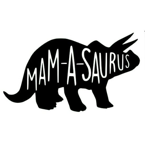 MaMasaurus  Iron On Transfer Vinyl HTV (KRAFTYME.COM)