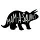 MaMasaurus  Iron On Transfer Vinyl HTV (KRAFTYME.COM)