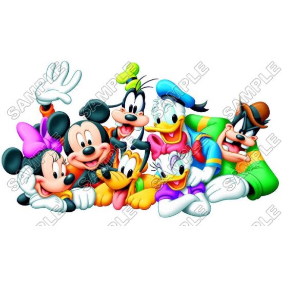 Mickey Mouse ClubHouse T Shirt Iron on Transfer  N32 (KRAFTYME.COM)