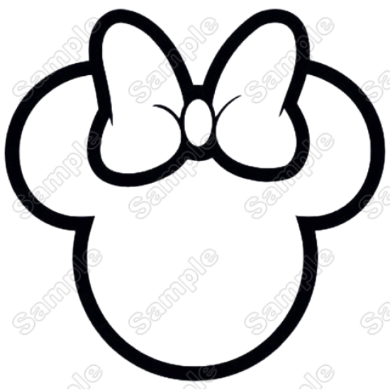 Minnie Mouse  Iron On Transfer Vinyl HTV (KRAFTYME.COM)