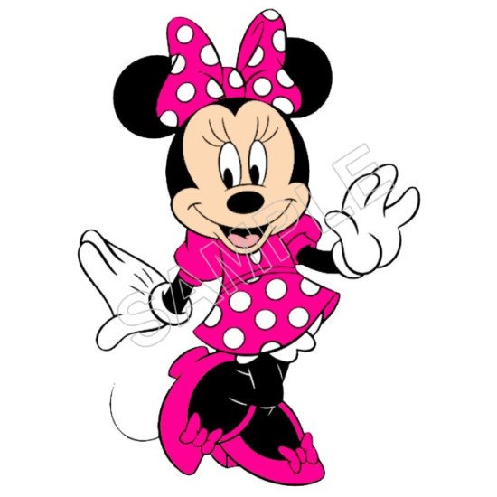 Minnie Mouse T Shirt Iron on Transfer  N34 (KRAFTYME.COM)