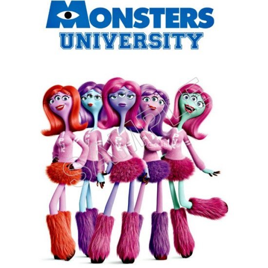 Monsters University T Shirt Iron on Transfer  N10 (KRAFTYME.COM)