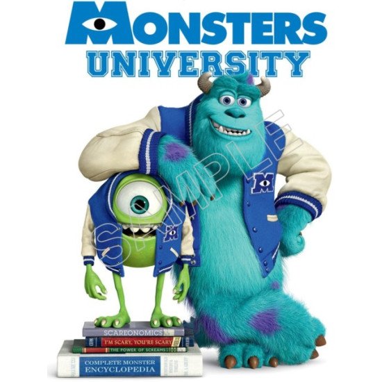 Monsters University T Shirt Iron on Transfer  N11 (KRAFTYME.COM)