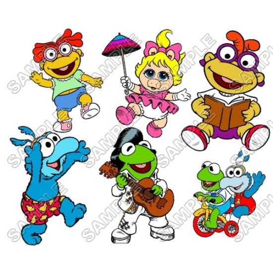 Muppet Babies T Shirt Iron on Transfer  N1 (KRAFTYME.COM)