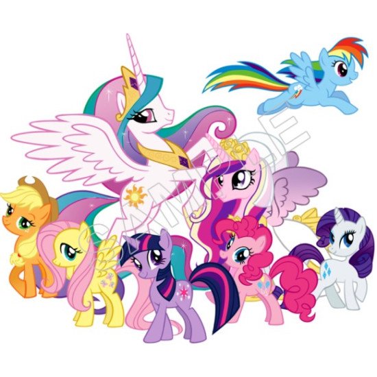 My Little Pony   T Shirt Iron on Transfer   N5 (KRAFTYME.COM)