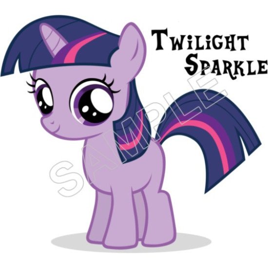 My Little Pony  Twilight Sparkle  T Shirt Iron on Transfer  N2 (KRAFTYME.COM)