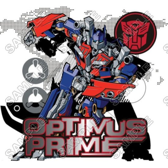 Optimus Prime Transformers Heat Iron On Transfer for T shirts N1 (KRAFTYME.COM)