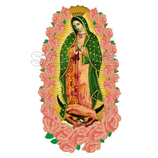 Our Lady of Guadalupe  Heat Iron On Transfer for T shirts N3 (KRAFTYME.COM)