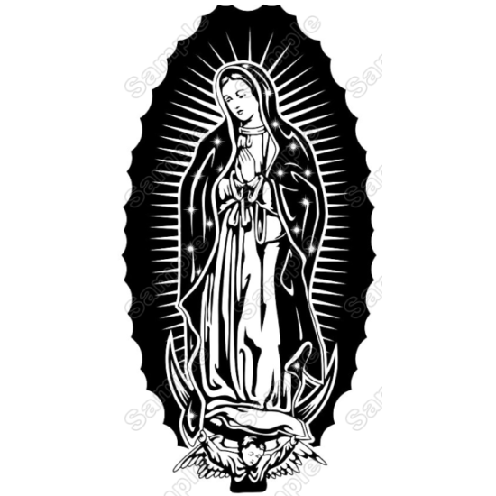 Our Lady of Guadalupe  Iron On Transfer Vinyl HTV (KRAFTYME.COM)