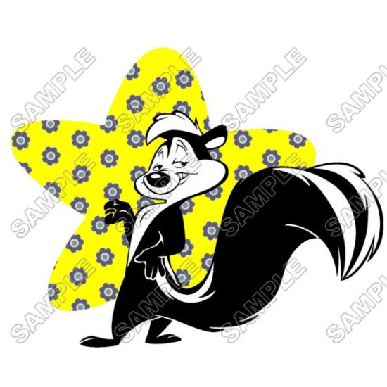 Pepé Le Pew  Heat Iron On Transfer for T shirts N3 (KRAFTYME.COM)