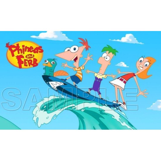 Phineas and Ferb Heat Iron On Transfer for T shirts  N11 (KRAFTYME.COM)