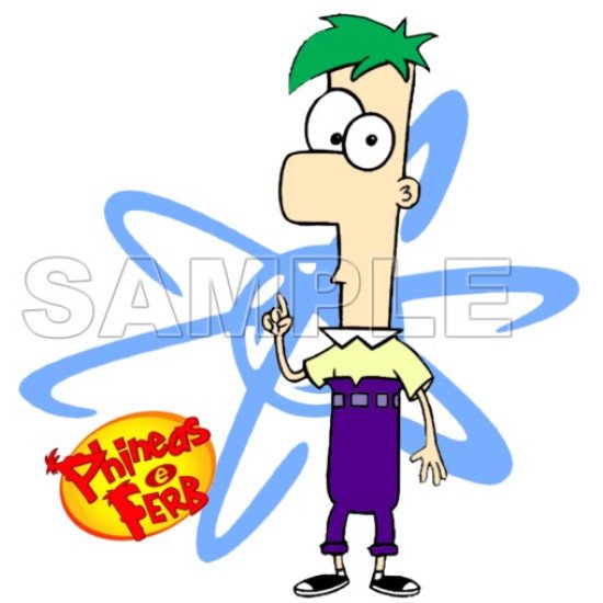 Phineas and Ferb Heat Iron On Transfer for T shirts N8 (KRAFTYME.COM)