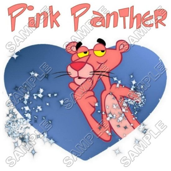 Pink Panther  Heat Iron On Transfer for T shirts N1 (KRAFTYME.COM)