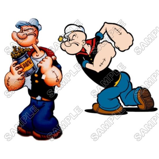 Popeye Heat Iron On Transfer for T shirts N11 (KRAFTYME.COM)