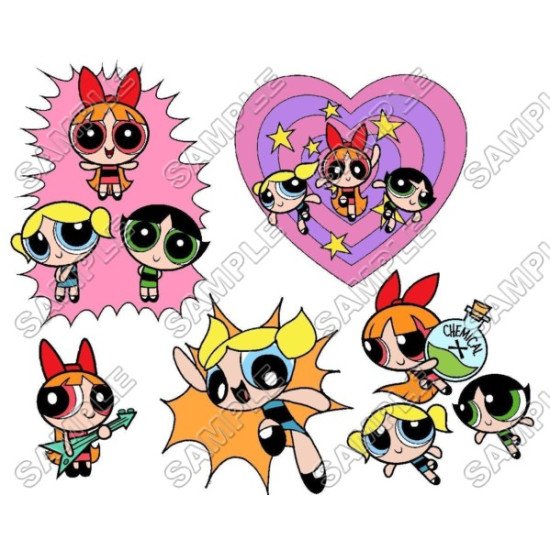 Powerpuff Girls T Shirt Iron on Transfer    N5 (KRAFTYME.COM)