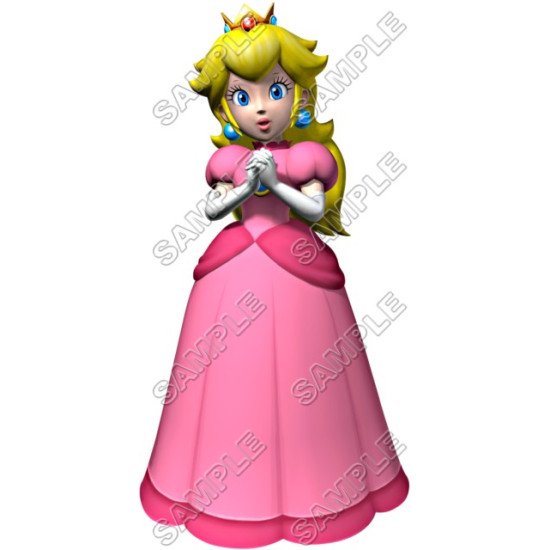 Princess Peach Super Mario Heat Iron On Transfer for T shirts N4 (KRAFTYME.COM)