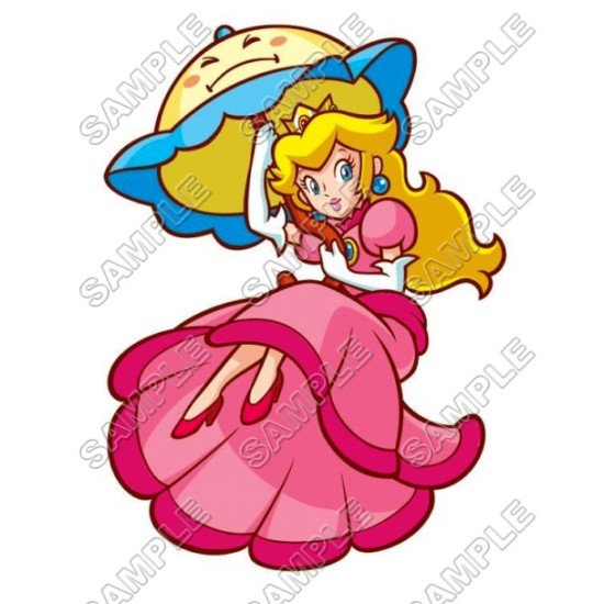 Princess Peach Super Mario Heat Iron On Transfer for T shirts N6 (KRAFTYME.COM)