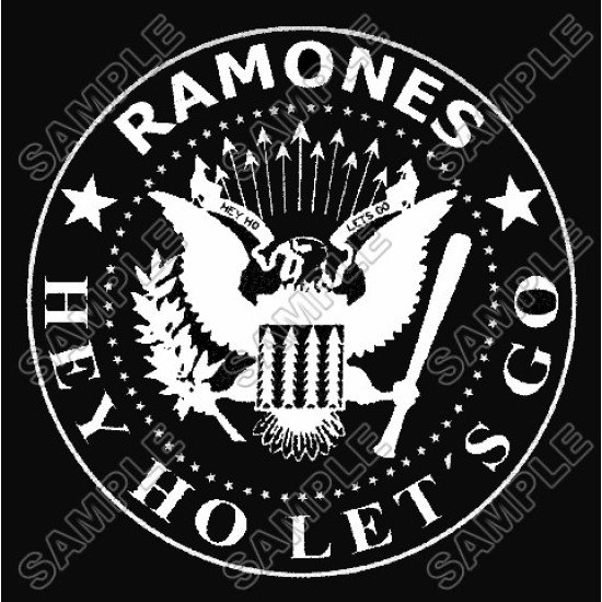 Ramones  T Shirt Iron on Transfer    N2 (KRAFTYME.COM)