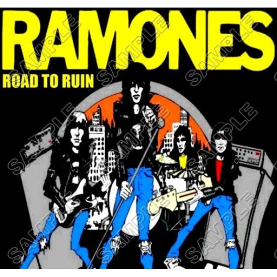 Ramones  T Shirt Iron on Transfer    N3 (KRAFTYME.COM)