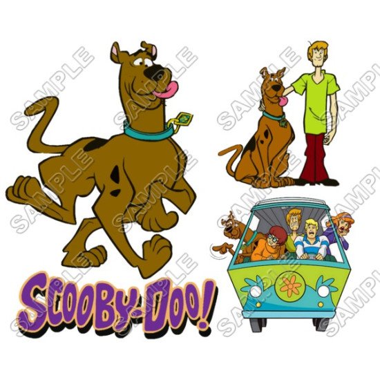 Scooby-Doo  T Shirt Iron on Transfer    N9 (KRAFTYME.COM)