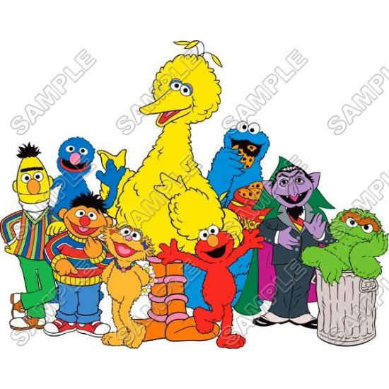 Sesame street  Heat Iron On Transfer for T shirts N18 (KRAFTYME.COM)