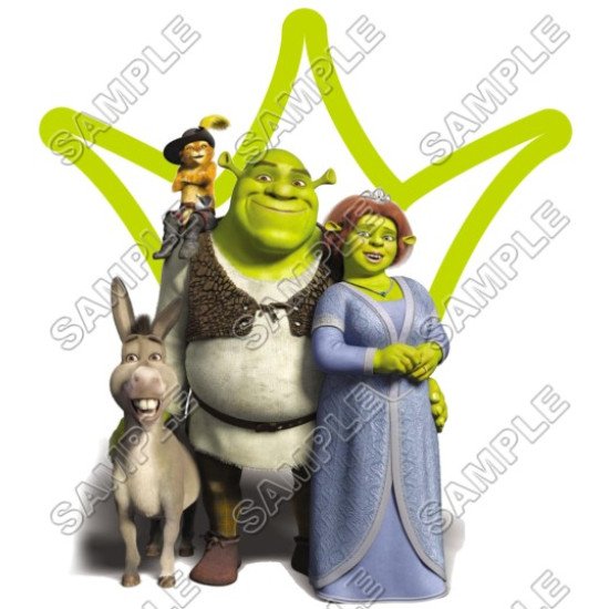 Shrek Heat Iron On Transfer for T shirts N2 (KRAFTYME.COM)