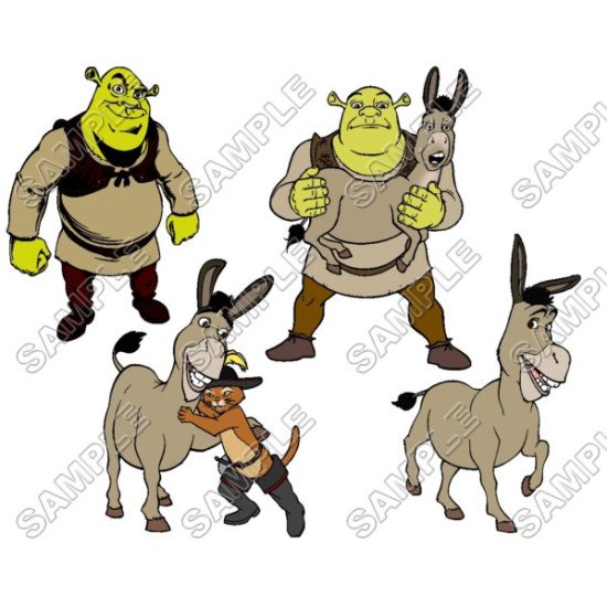 Shrek  T Shirt Iron on Transfer    N1 (KRAFTYME.COM)