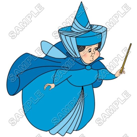 Sleeping Beauty Merryweather  Heat Iron On Transfer for T shirts N2 (KRAFTYME.COM)