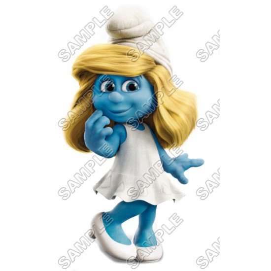 Smurfette  Heat Iron On Transfer for T shirts N18 (KRAFTYME.COM)