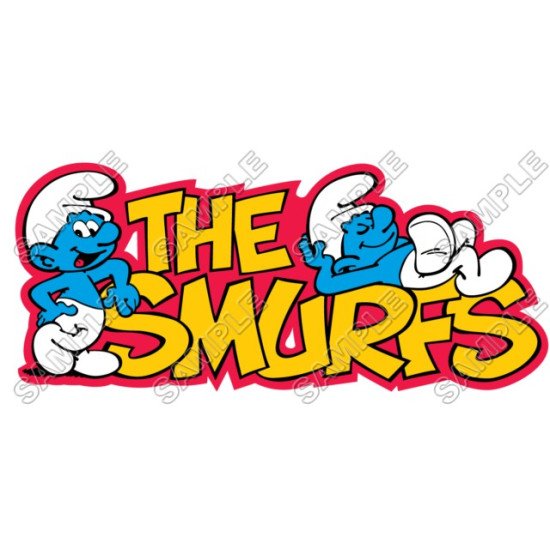 Smurfs  Heat Iron On Transfer for T shirts N30 (KRAFTYME.COM)