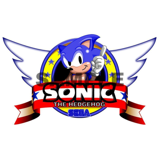 Sonic  T Shirt Iron on Transfer   N51 (KRAFTYME.COM)