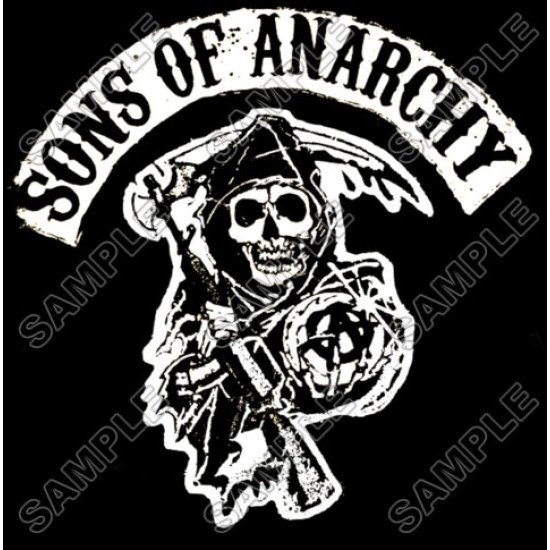 Sons of Anarchy  Heat Iron On Transfer for T shirts N2 (KRAFTYME.COM)