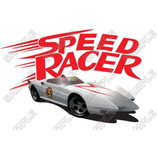 Speed Racer  Heat Iron On Transfer for T shirts N1 (KRAFTYME.COM)