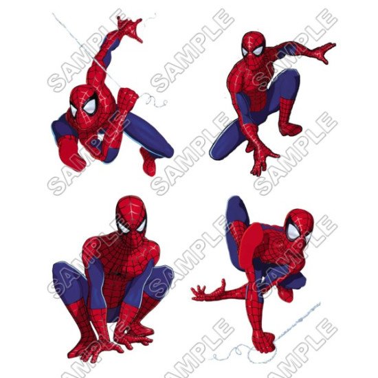 Spider-Man Heat Iron On Transfer for T shirts N1 (KRAFTYME.COM)